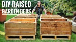 diy raised garden beds made with