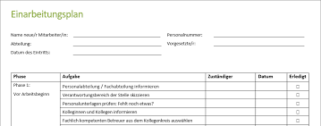 Check spelling or type a new query. Kostenlose Einarbeitungsplan Vorlage Fur Neue Mitarbeiter Pdf Clockodo