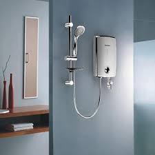 wall mounted electric instant shower