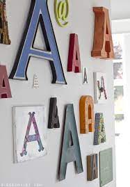 Letter Wall Decor Typography Wall