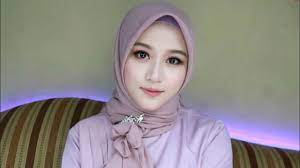 tutorial hijab makeup natural ringan