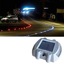 Buy Solar Power White 6led Road Driveway Pathway Stair Lights Bazaargadgets Com