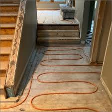 can you install hydronic radiant floors