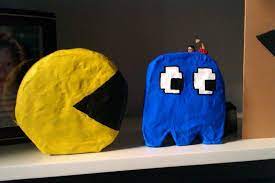 paper mache pacman set how to mold a