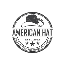 vine american hat logo design