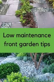 low maintenance front garden ideas