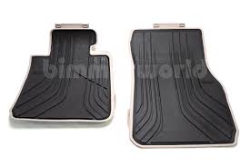 genuine bmw modern rubber floor mats