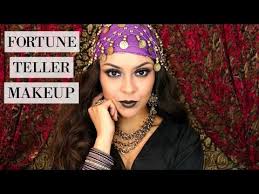 fortune teller makeup trinaduhra