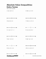 50 Solving Absolute Value Equations