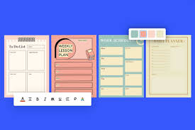 planner maker design personal schedule