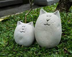 Cat Statue Cat Decor Carving