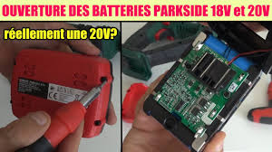 New skil pwrcore 20 lithium ion 20v 2ah battery. Ouverture Des Batteries 20v Et 18v Lidl Marteau Perforateur Lidl Parkside Pabh 20 Et Psbsa 18 Youtube