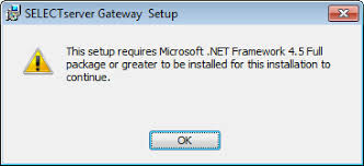 net framework 4 5 error occurs during
