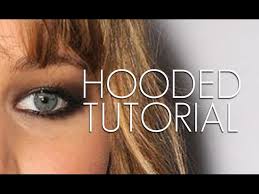 smokey eye tutorial for very hooded