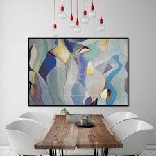 Make sure that you do not have a slick surface in any way. Dining Room Paintings For Modern House Trend Gallery Art Original Abstract Paintings