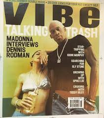 The former nba star reminisced about his brief relationship with madonna in a new interview on the breakfast club, claiming the superstar once. Adam Howes On Twitter The Controversial Dennis Rodman And Madonna Cover Of The June July 1994 Issue Of Vibemagazine That The Magazine S Founder Quincy Jones Blocked From Hitting Newsstands Former Vibe Eic
