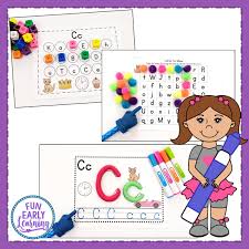 letter activities for preers and