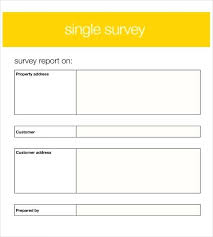 Survey Templates Word Free Premium Templates Free Blank