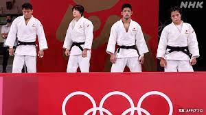 東京五輪 柔道混合団体 日本がフランスに敗れ銀メダル 2021年7月31日19:24 東京五輪の柔道混合団体決勝で日本はフランスに敗れ銀メダル。 Ddtdcq9vd3lqim