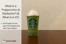 what is a frappuccino at starbucks