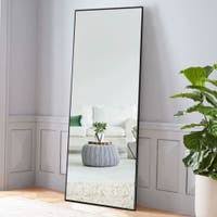 *door sized wall mirror frame is made of solid wood moulding. Full Length Mirrors Shop Online At Overstock