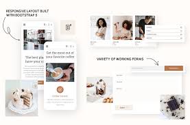 clean html5 template for coffee s