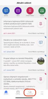 Mobilní aplikace - Nové Město nad Metují - oficiální stránky
