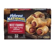 97 fat free beef franks hebrew national