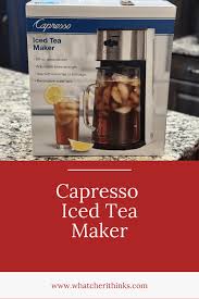 Capresso Iced Tea Maker