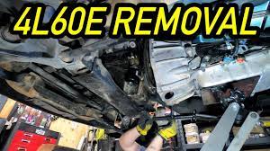 4l60e transmission removal easy