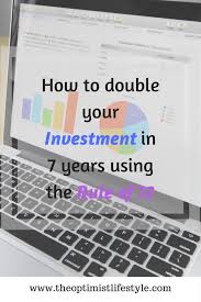 How To Double Your Investment Using The Rule Of 72 Money