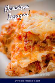 dominican lasagna lasaña de carne