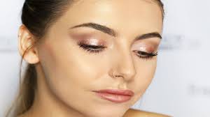 rose gold makeup tutorial fragrance