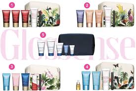 hudson s bay canada beauty gwp clarins purchase 2 s choose your free beauty routine gifts canadian gift with purchase offer glossense