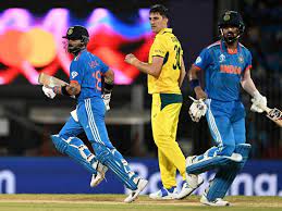 Highlights India Vs Australia World Cup 2023 gambar png