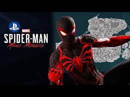 spider man ps5 miles mes map