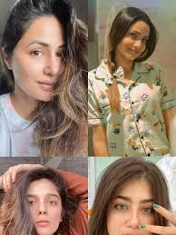 tv celebs no makeup looks times of india