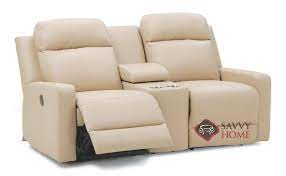 Forest Hill Leather Reclining Loveseat