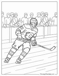 22 hockey nhl coloring pages free