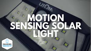 Litom 24 Led Motion Sensor Solar Light