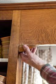 remove decorative cabinet scrollwork
