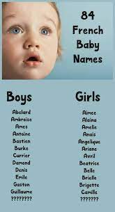 elegant french baby names