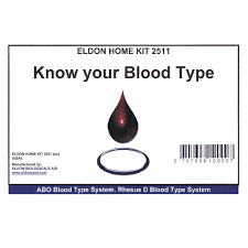 blood type test kit group a b rhd