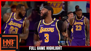 We acknowledge that ads are annoying so that's why we try to keep our page clean of them. Lakers Vs Nuggets 9 26 20 Game 5 Western Finals Full Highlights Youtube