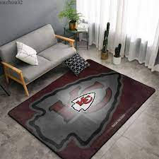 kansas city chiefs soft rugs carpets