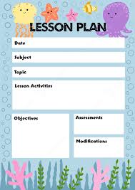 white plan education checklists lesson
