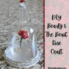 Diy Beauty And The Beast Rose Craft