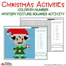 Maybe you would like to learn more about one of these? Christmas Color By Number Mystery Picture Activities Printables Worksheets