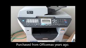 Find the drivers quickly download directly from oem designed for windows 8, 7, vista, xp. Brother Mfc 8480dn Multi Function Printer Review Youtube
