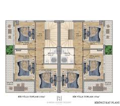 133m villa floor plan laren luxury resort